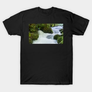 Scenic waterfall. T-Shirt